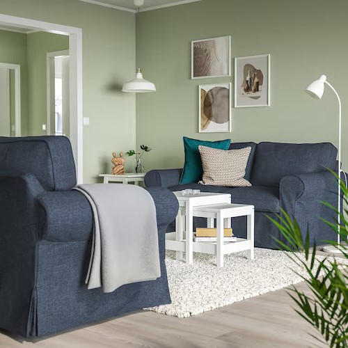 IKEA EKTORP 2-seat sofa Kilanda dark blue