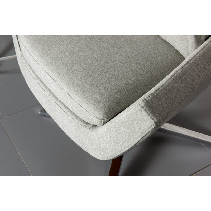 EDISON small banana chair conventional fabric