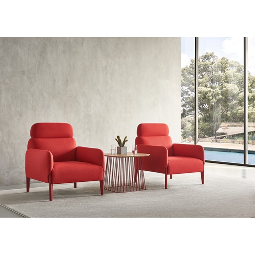 HANNON Regular fabric Armchair