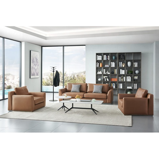 ZARIYAH 1 seat Vegan Leather Sofa