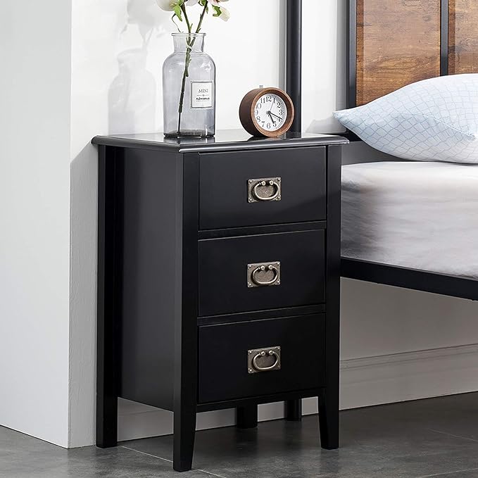 JAGGER Nightstand Black