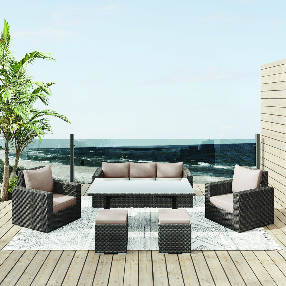 EALING Recliner sofa, outdoor sofa,outdoor furniture, nature colour