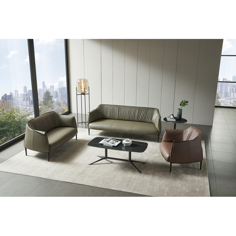 MILANA 1 seat Vegan Leather Sofa