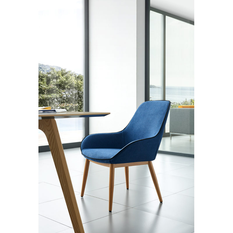 SELAH H-5145-1 conventional Vegan Leather Chair