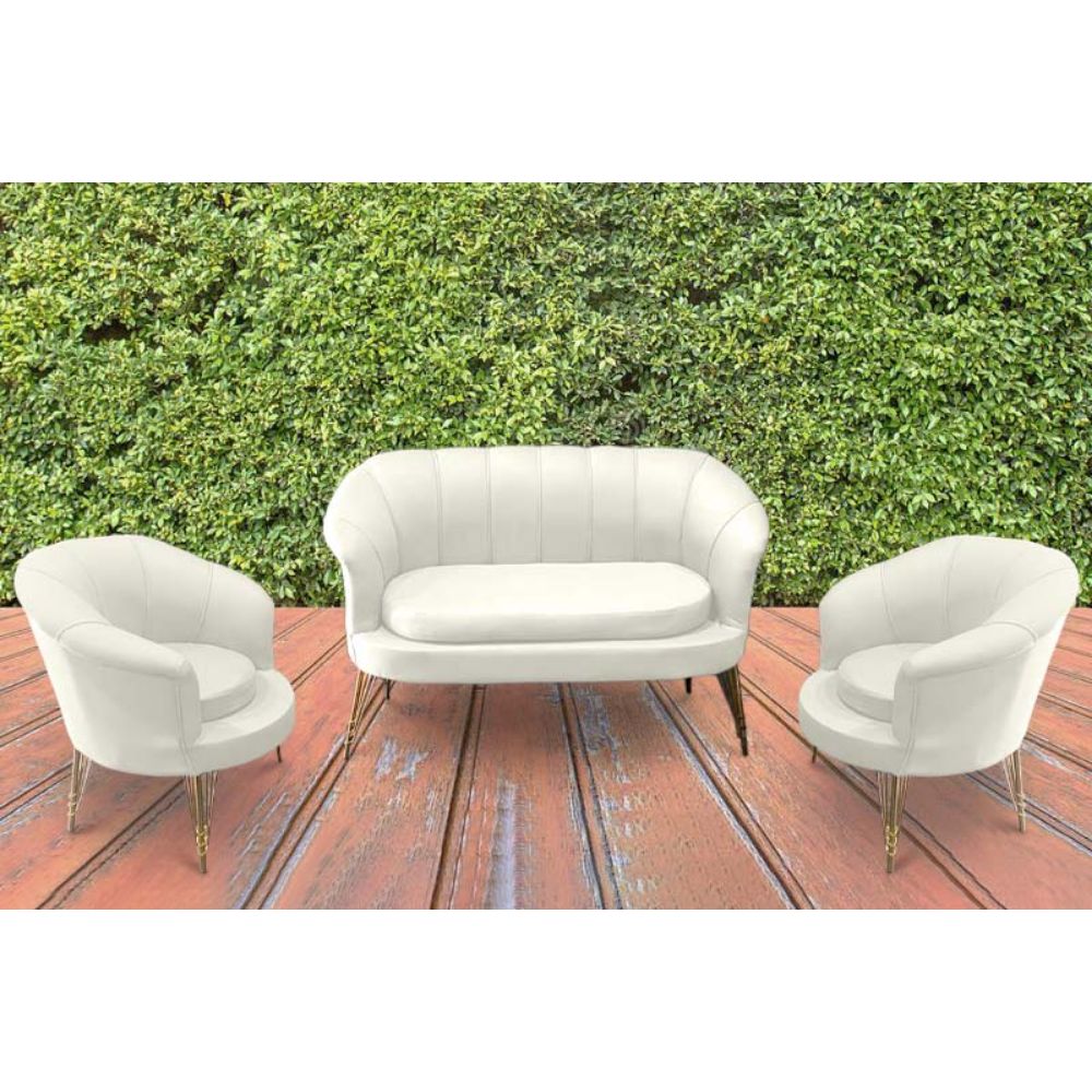 IDIYA ROCHESTER Outdoor sofa set, Cream