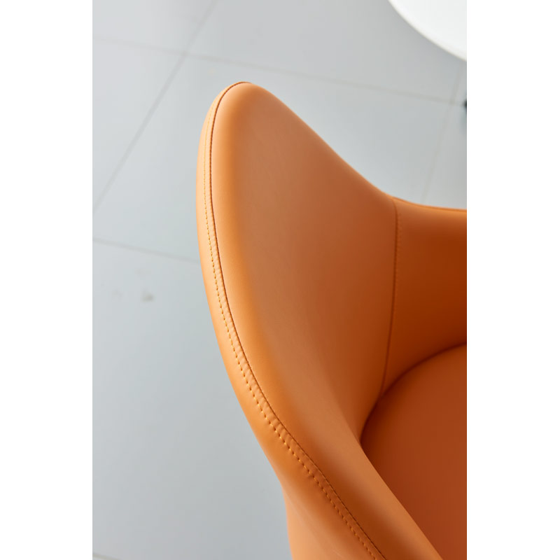 VALENTINA H-5232 conventional Vegan Leather Chair