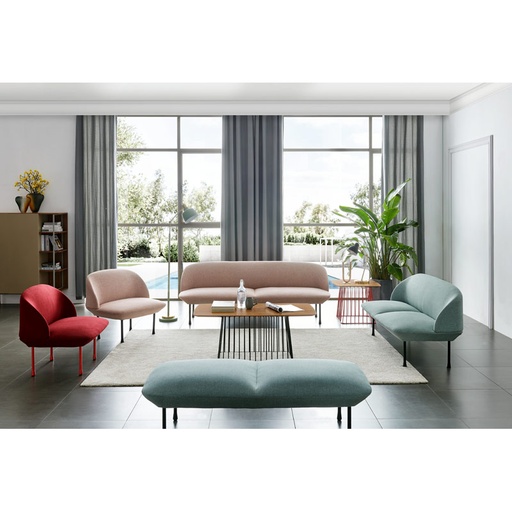 ADAN 3 Seats Fabric Sofa