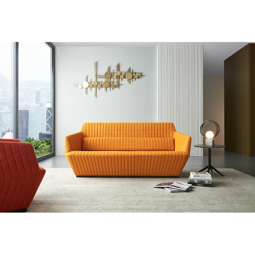 ACHILLES 2 seat Vegan Leather Sofa