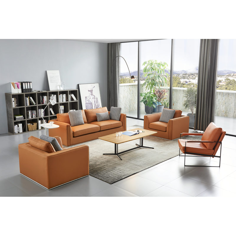 YASMINE 3 seat Vegan Leather Sofa