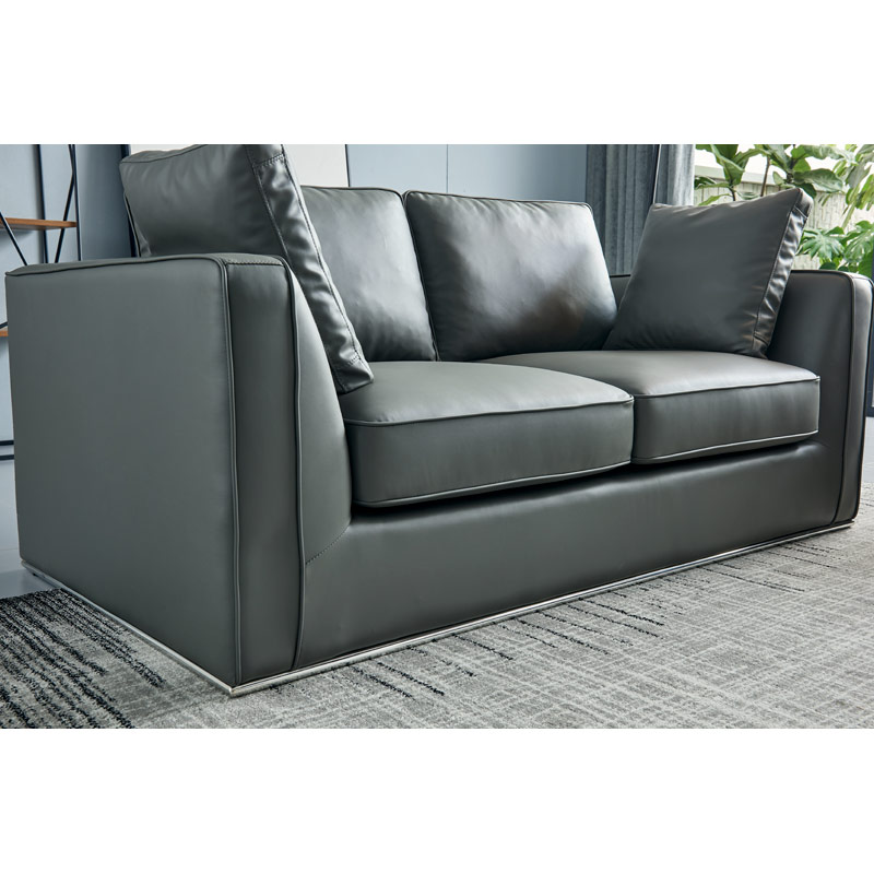 YASMINE 3 seat Vegan Leather Sofa