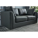 YASMINE 3 seat Vegan Leather Sofa