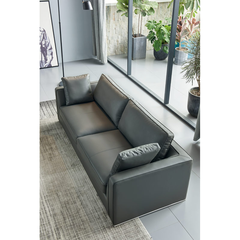 YASMINE 3 seat Vegan Leather Sofa