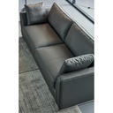 YASMINE 3 seat Vegan Leather Sofa