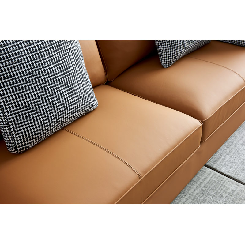 YASMINE 3 seat Vegan Leather Sofa