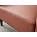 XANTHE 3 seat Vegan Leather Sofa