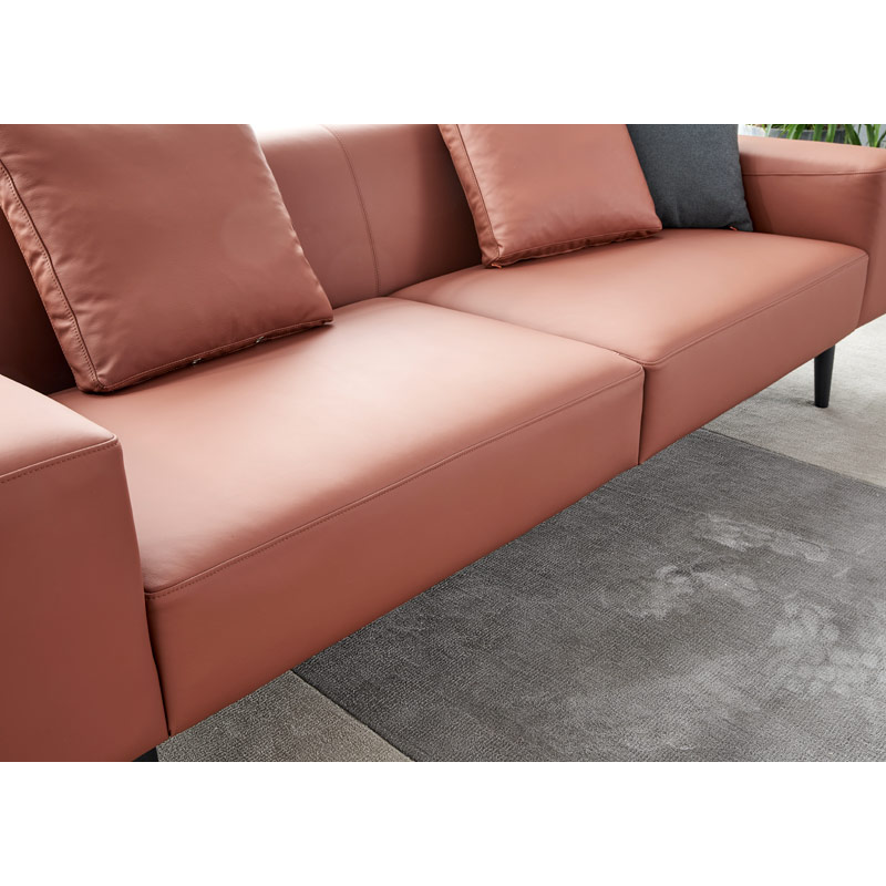 XANTHE 3 seat Vegan Leather Sofa