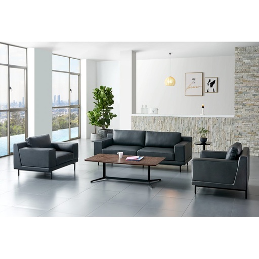 SLOANE 3 seat Vegan Leather Sofa