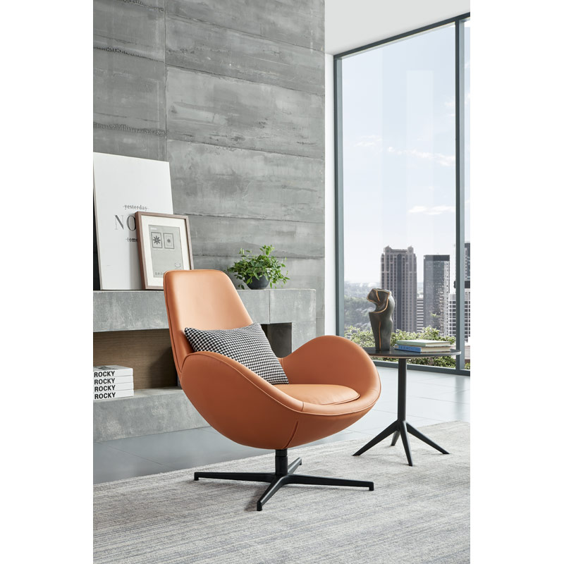 LIVIANA H-5241 conventional Vegan Leather Chair