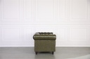 Florence Chesterfield leather Sofa 2 seater