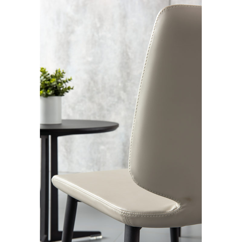 LYRA H-5255 conventional Vegan Leather Chair