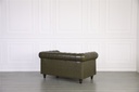 Florence Chesterfield leather Sofa 2 seater