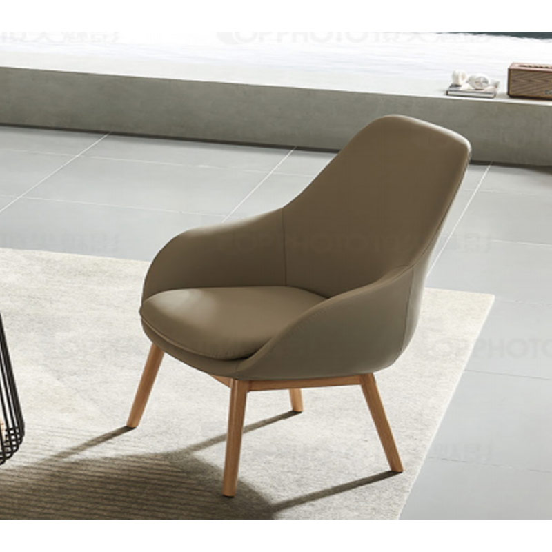 AUBRI H-5280 conventional Vegan Leather Chair