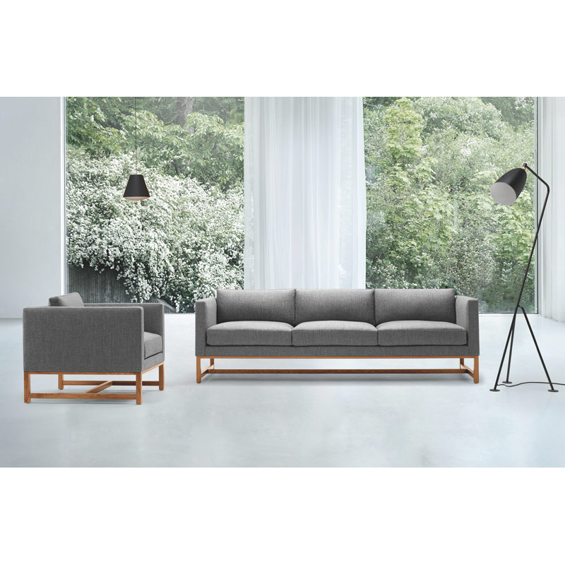 ALBERT 3 seat fabric Sofa