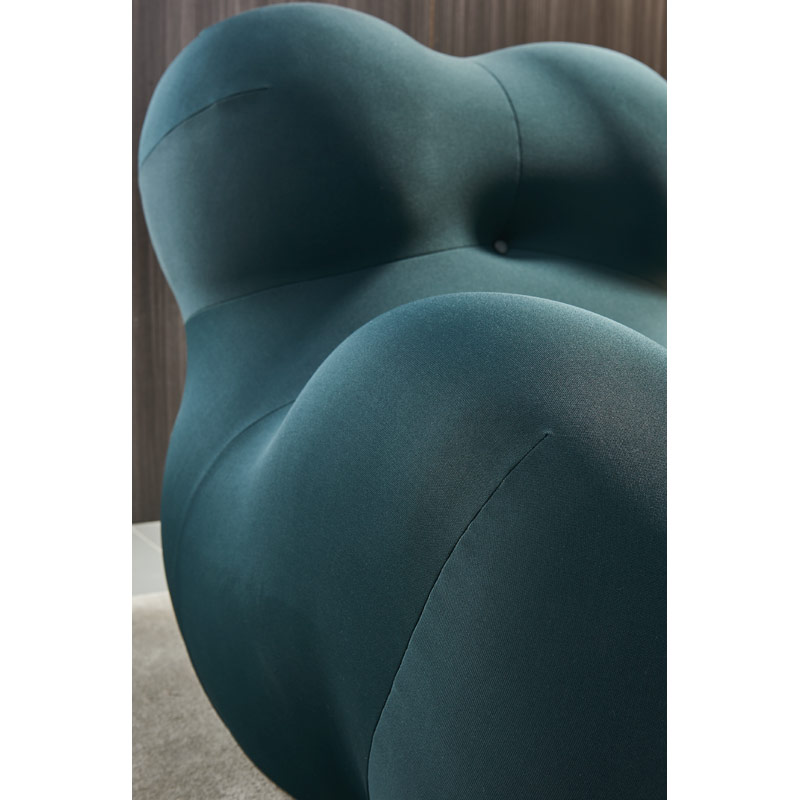 CELIA mother's arms conventional Vegan Leather Armchair