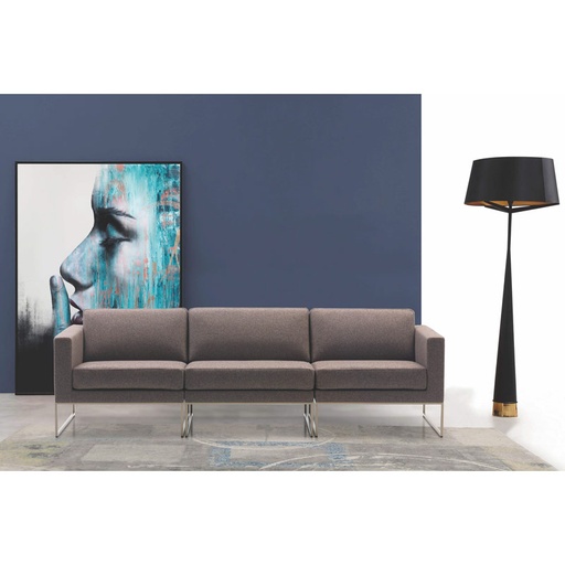 ELLIOT single arm Vegan Leather Sofa