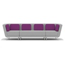 EMERSON 2 seat fabric Sofa