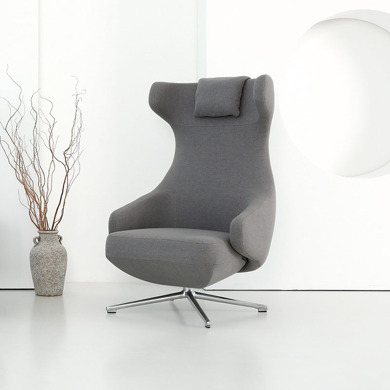 GALEN  conventional Vegan Leather Armchair