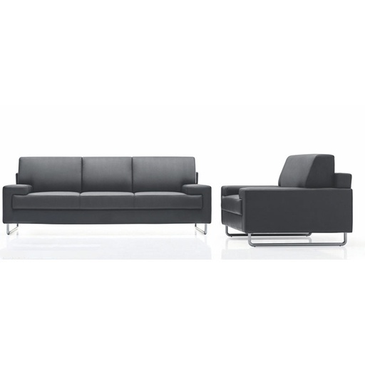 GASTON 2 seat Vegan Leather Sofa