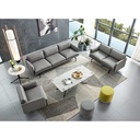 MICAELA 3 seat Vegan Leather Sofa