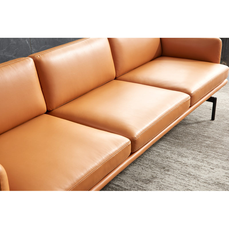 MICAELA 3 seat Vegan Leather Sofa