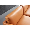 MICAELA 3 seat Vegan Leather Sofa