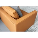 YASMINE 1 seat Vegan Leather Sofa