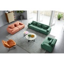 YESENIA 1 seat Vegan Leather Sofa