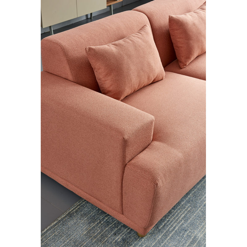 YESENIA 2 seat Vegan Leather Sofa