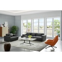 YESENIA 3 seat Vegan Leather Sofa