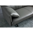 ZAINAB 3 seat Vegan Leather Sofa