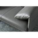 ZAINAB 3 seat Vegan Leather Sofa