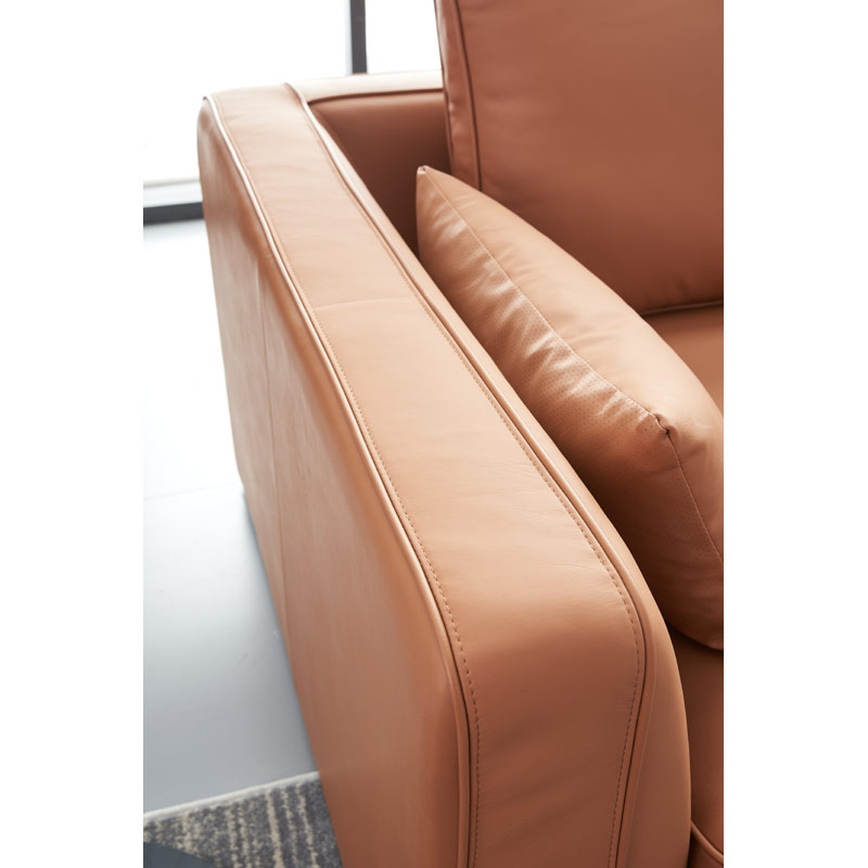 YVETTE 1 seat Vegan Leather Sofa