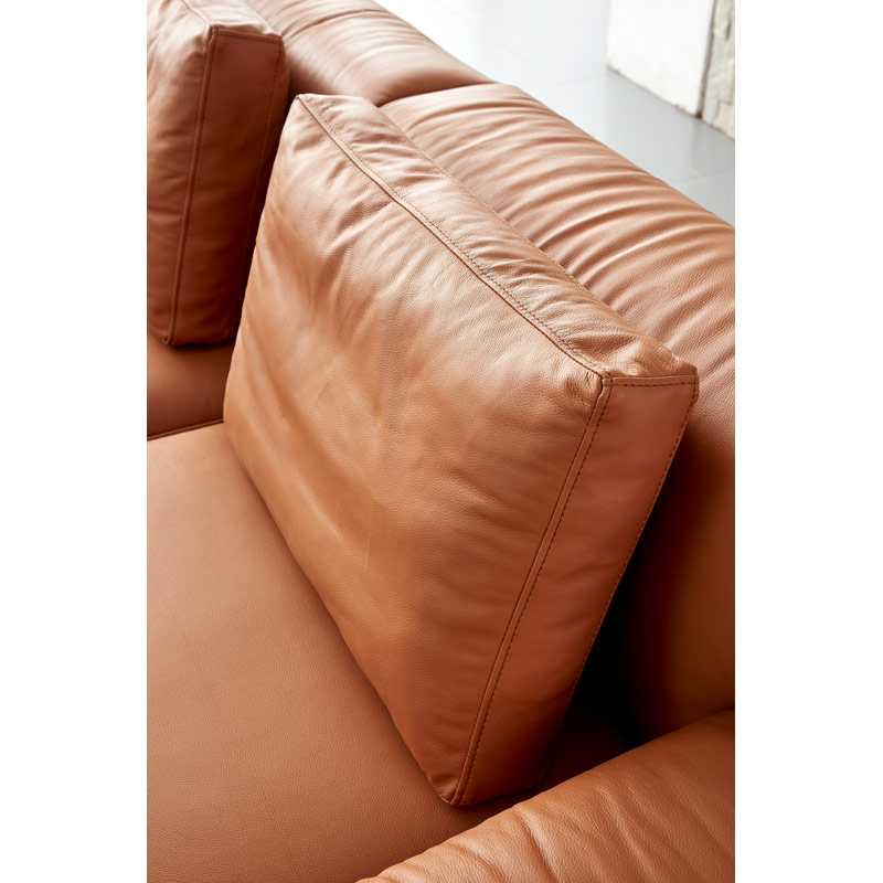 SERAPHINA 3 seat Vegan Leather Sofa