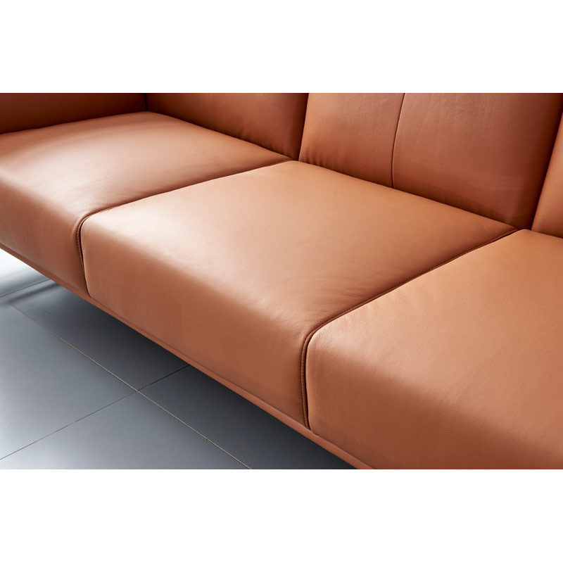 SHILOH 3 seat Vegan Leather Sofa