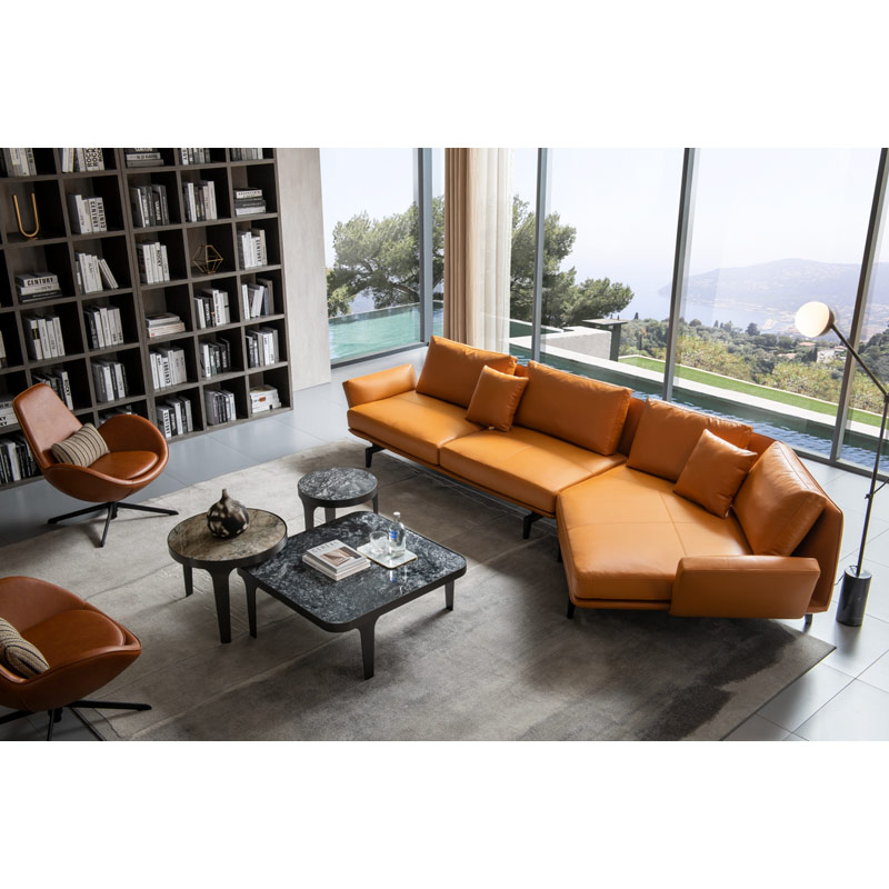 MARYAM 3 seat Vegan Leather Sofa