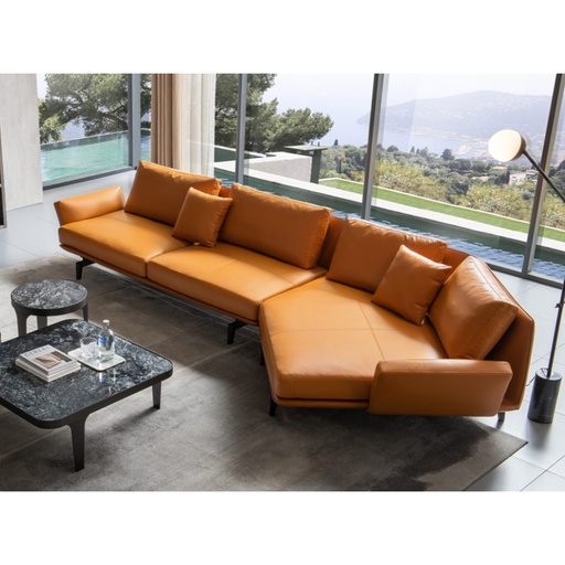 MARYAM mixed 3 Vegan Leather Sofa