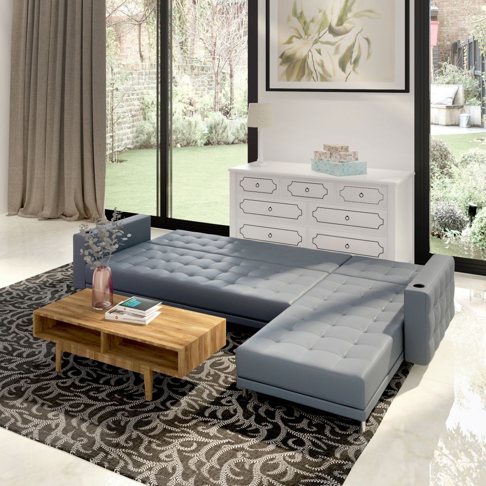 Idiya Freiburg sofa bed with chaise