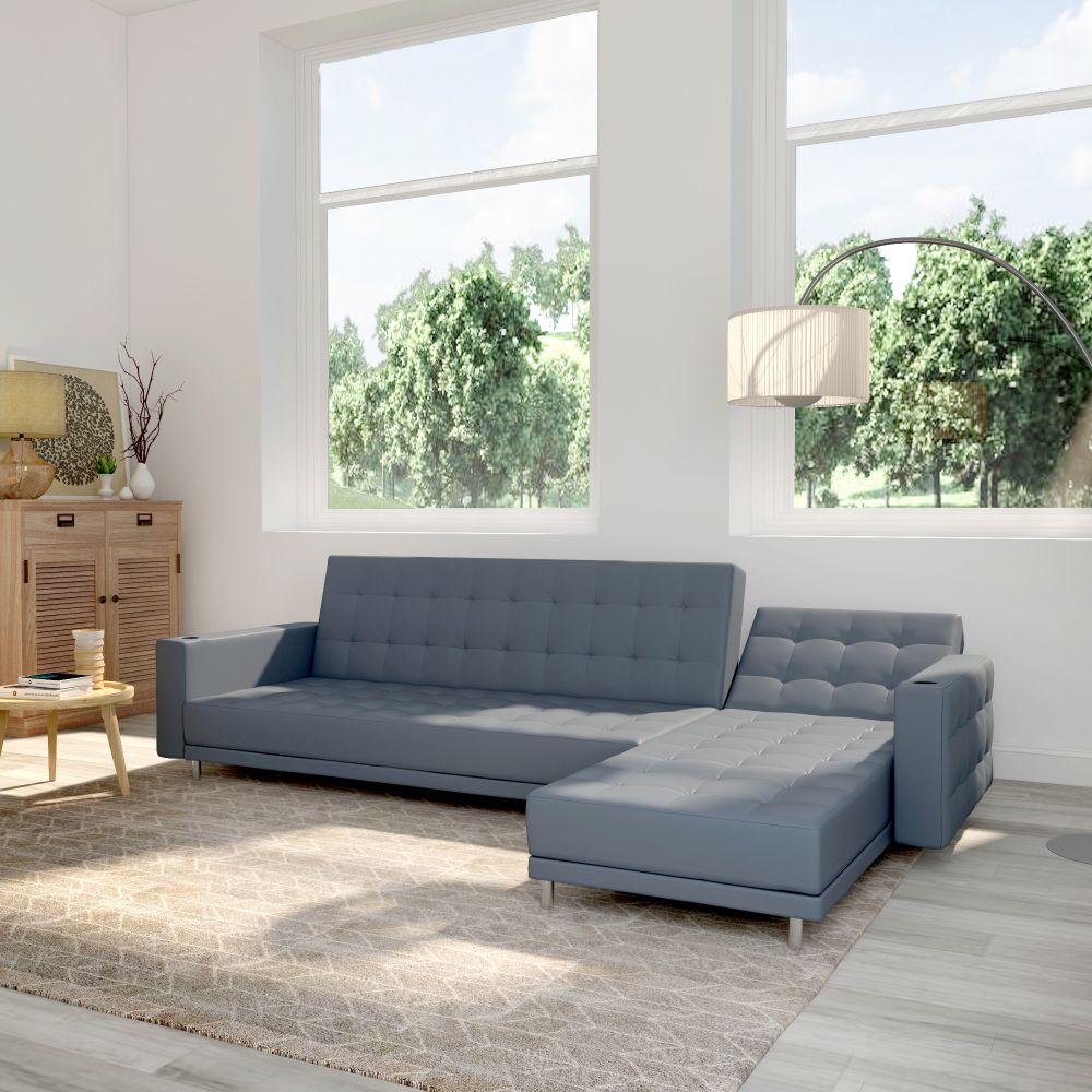 Idiya Freiburg sofa bed with chaise