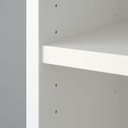 BILLY Bookcase, White, 80X28X202 cm