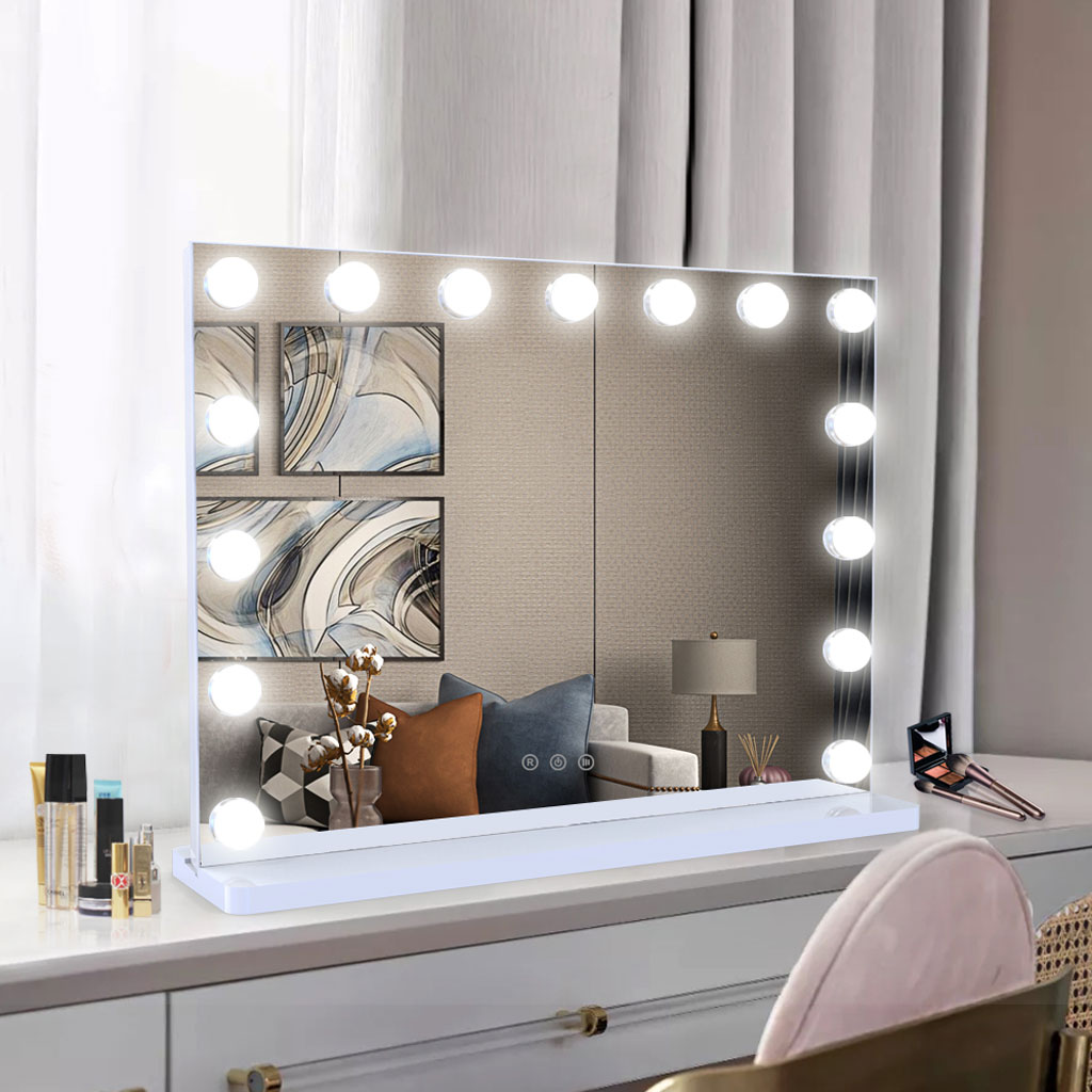 BRAD MDF Base Hollywood led vanity mirror